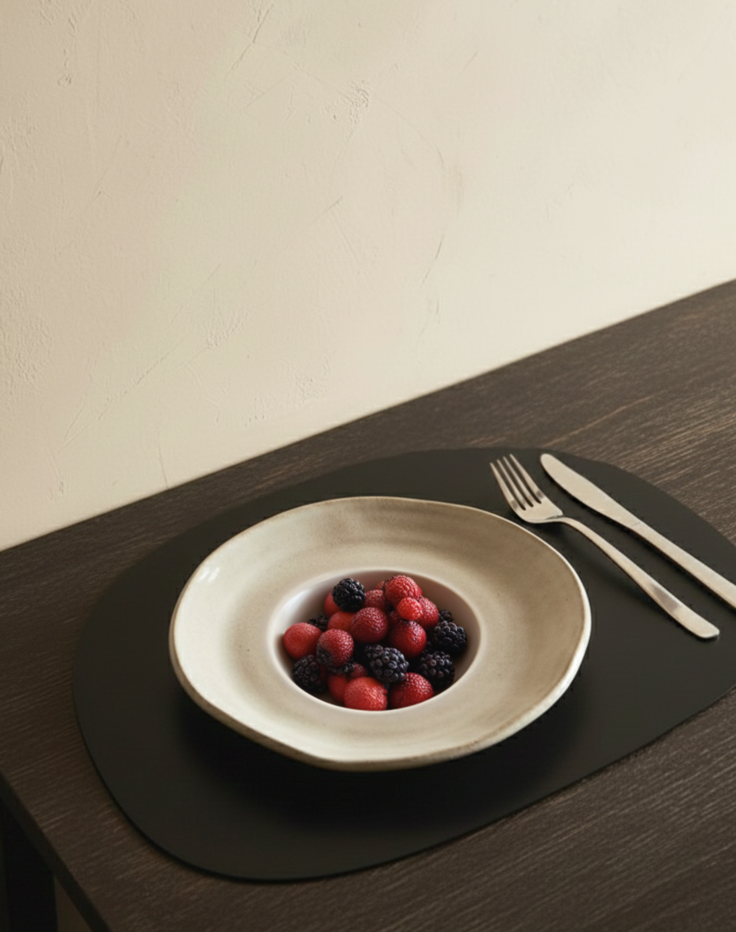 Korean Home Decor Dual Sided Pebble Leather Table Mat Product Photo