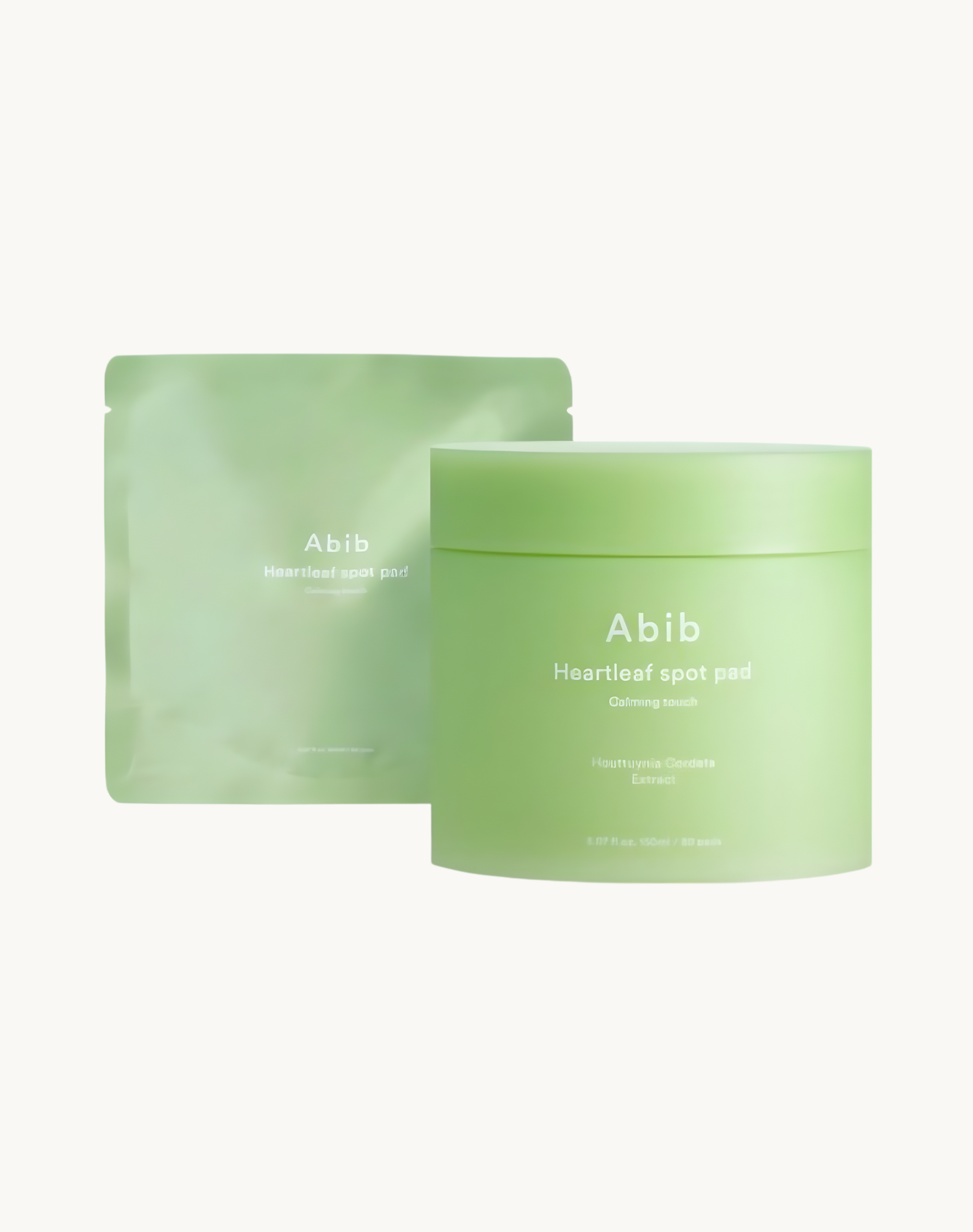 Korean Skincare Abib Heartleaf Spot Calming Pad Refill Set Front