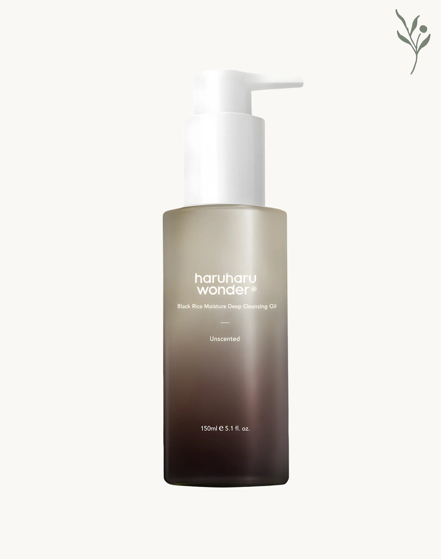 Korean Skincare Haruharu Wonder Moisture Cleansing Oil Front