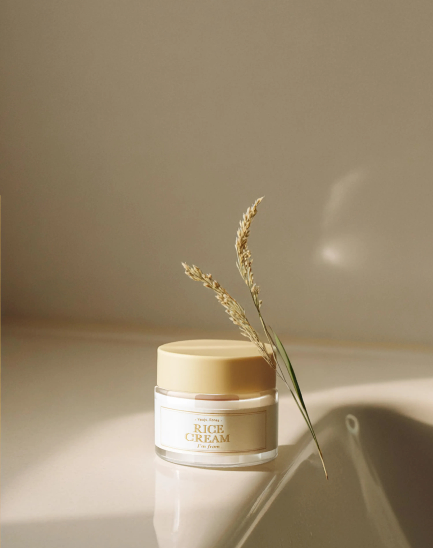 Korean Skincare I’m From Rice Cream Product Photo