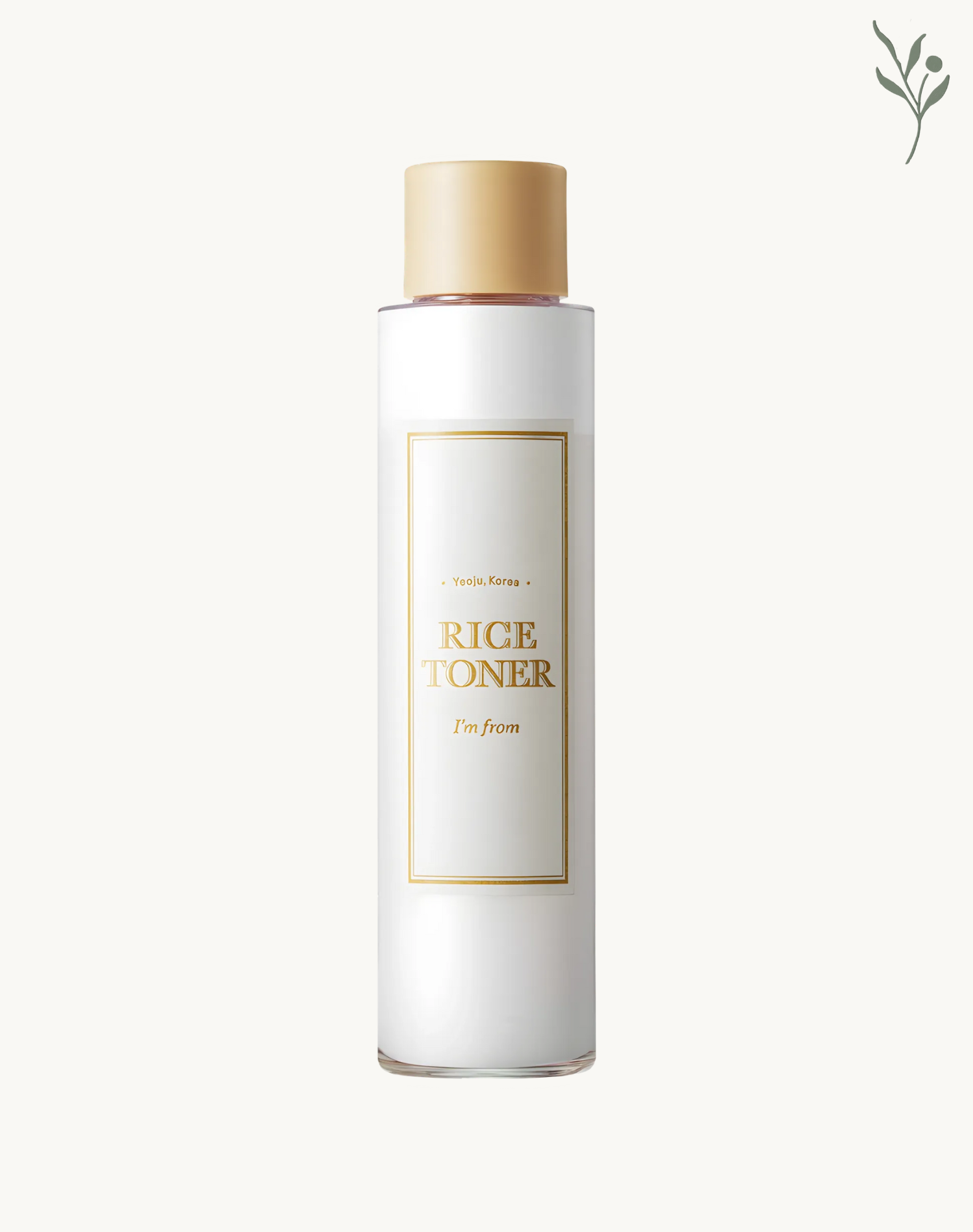 Korean Skincare I’m From Rice Toner Front