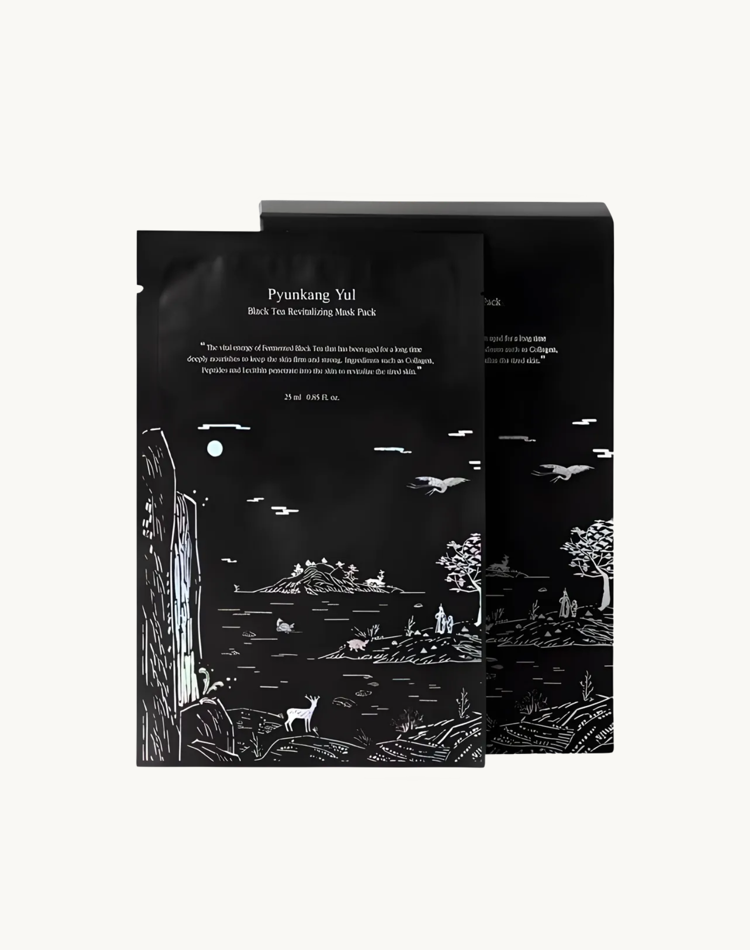 Korean Skincare Pyunkang Yul Black Tea Revitalizing Sheet Mask Front