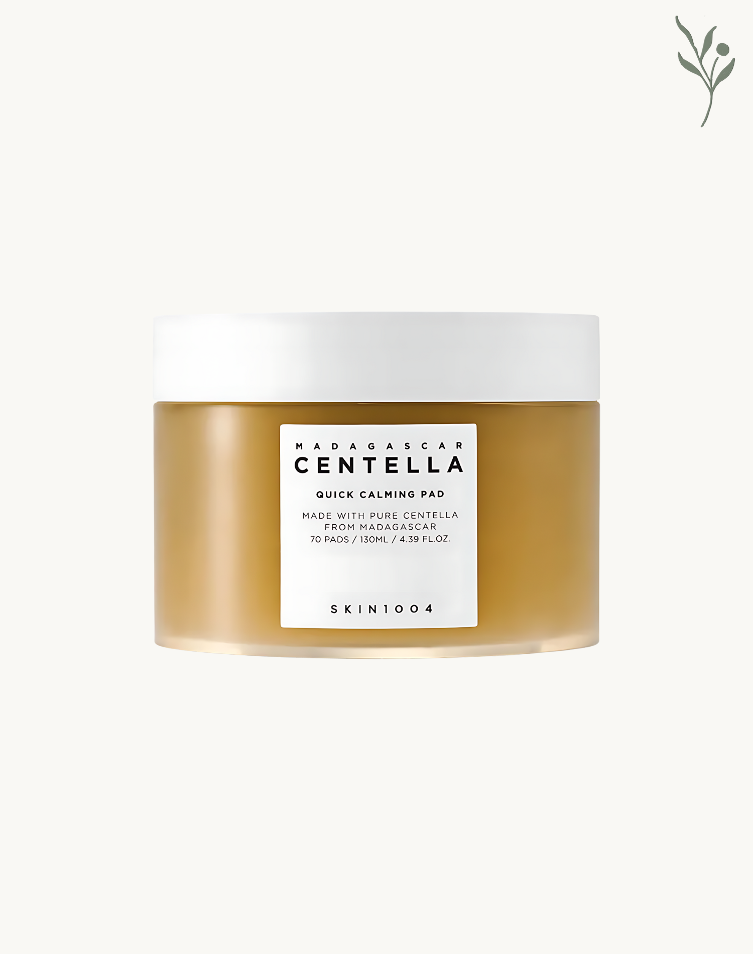 Korean Skincare Skin1004 Madagascar Centella pH-Balancing Quick Calming Pad Front