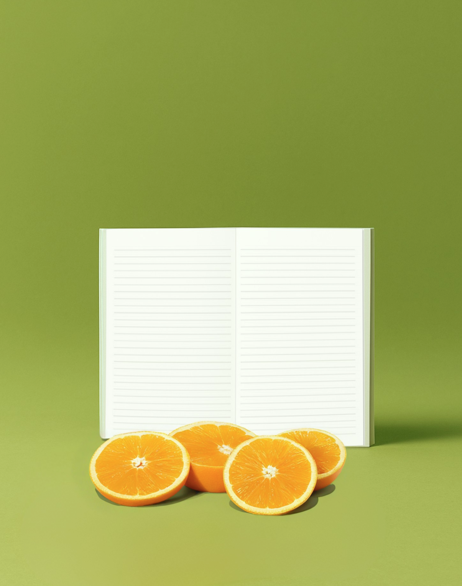 Korean Stationary Ardium Moment of Life Ruled Notebook Open Pages Product Photo