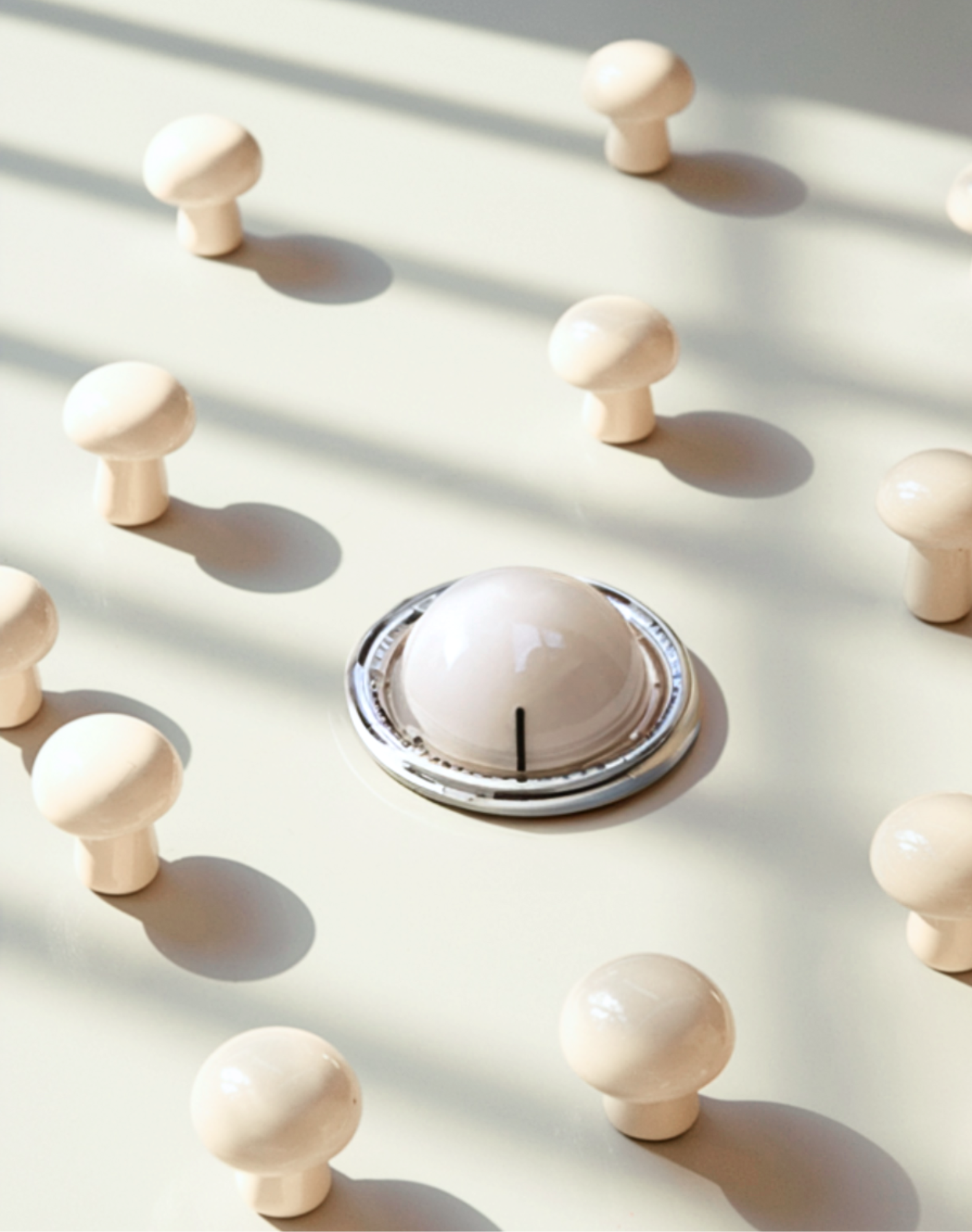 Home Decor Retro Magnetic Analog Planet Cooking Timer White Product Photo