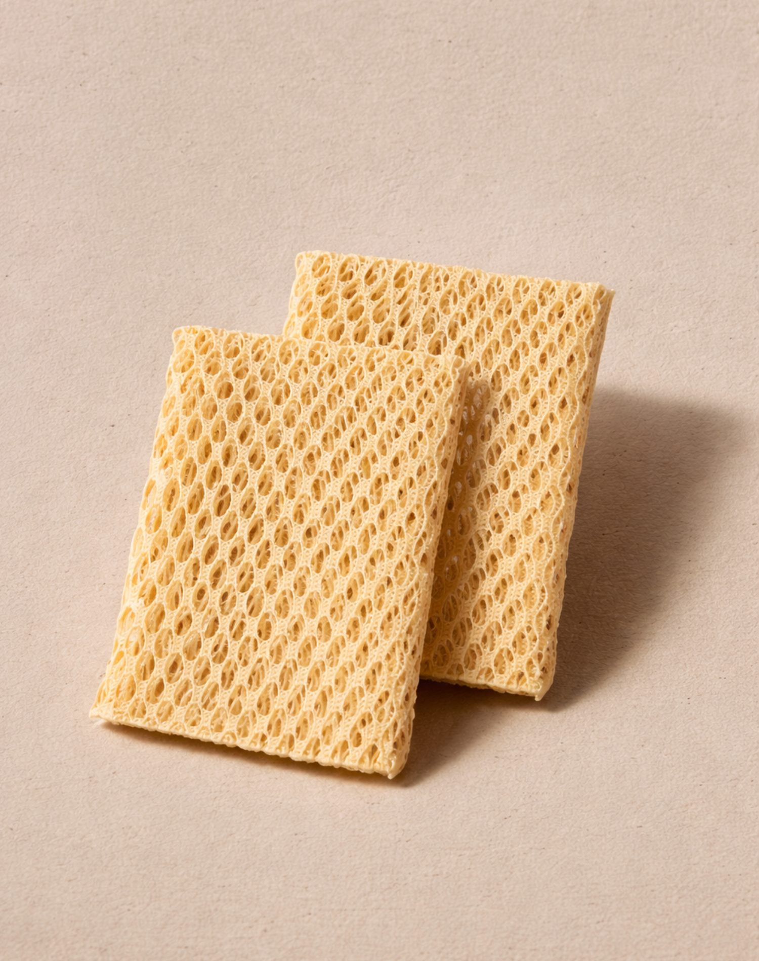 Korean Home and Decor Kitchenware Biodegradable Corn Fiber Dish Scrubber Sponge Product Photo2