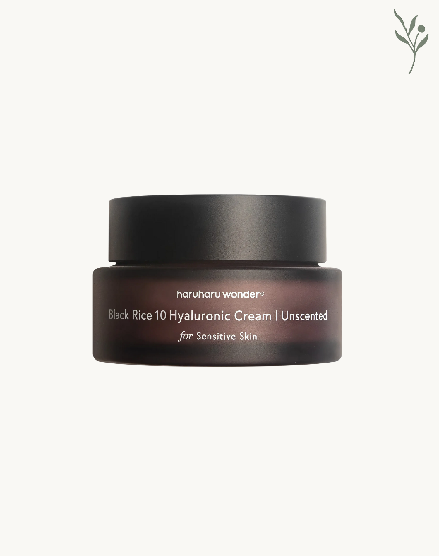 Korean Skincare Haruharu Wonder Black Rice 10 Hyaluronic Cream Front