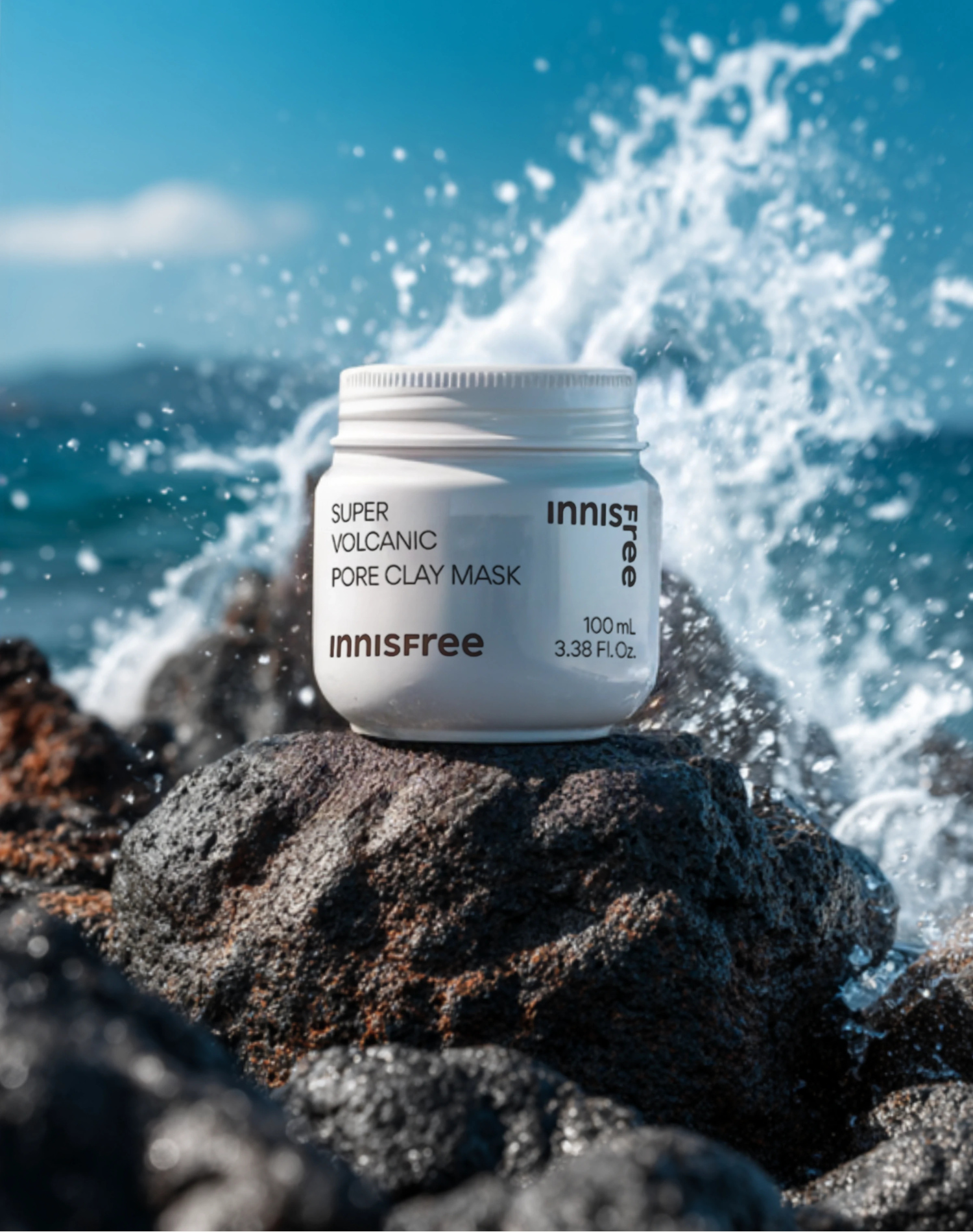 Korean Skincare Innisfree Super Volcanic Pore Clay Mask Product Photo