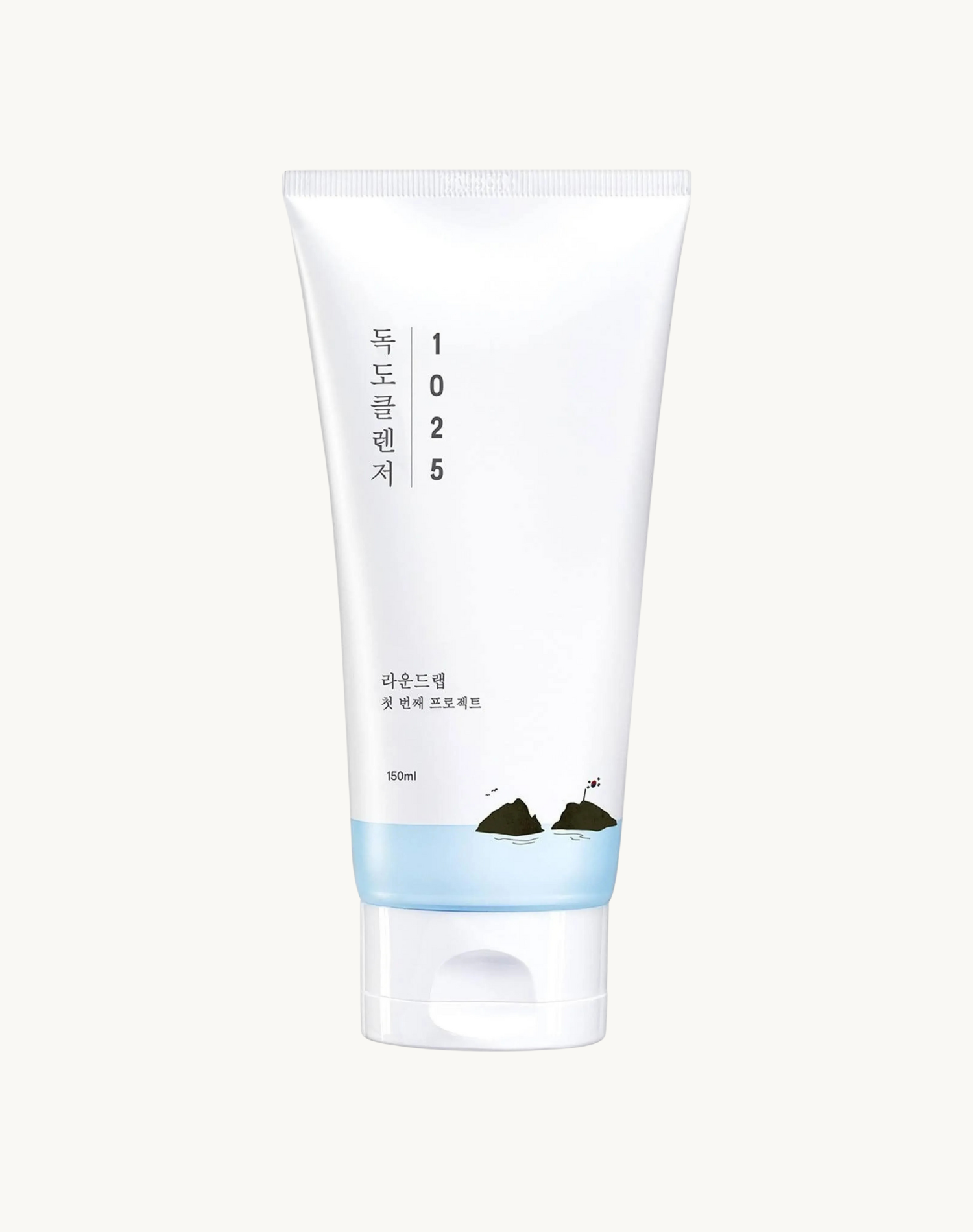 Korean Skincare Round Lab 1025 Dokdo pH-Balancing Cleanser Front