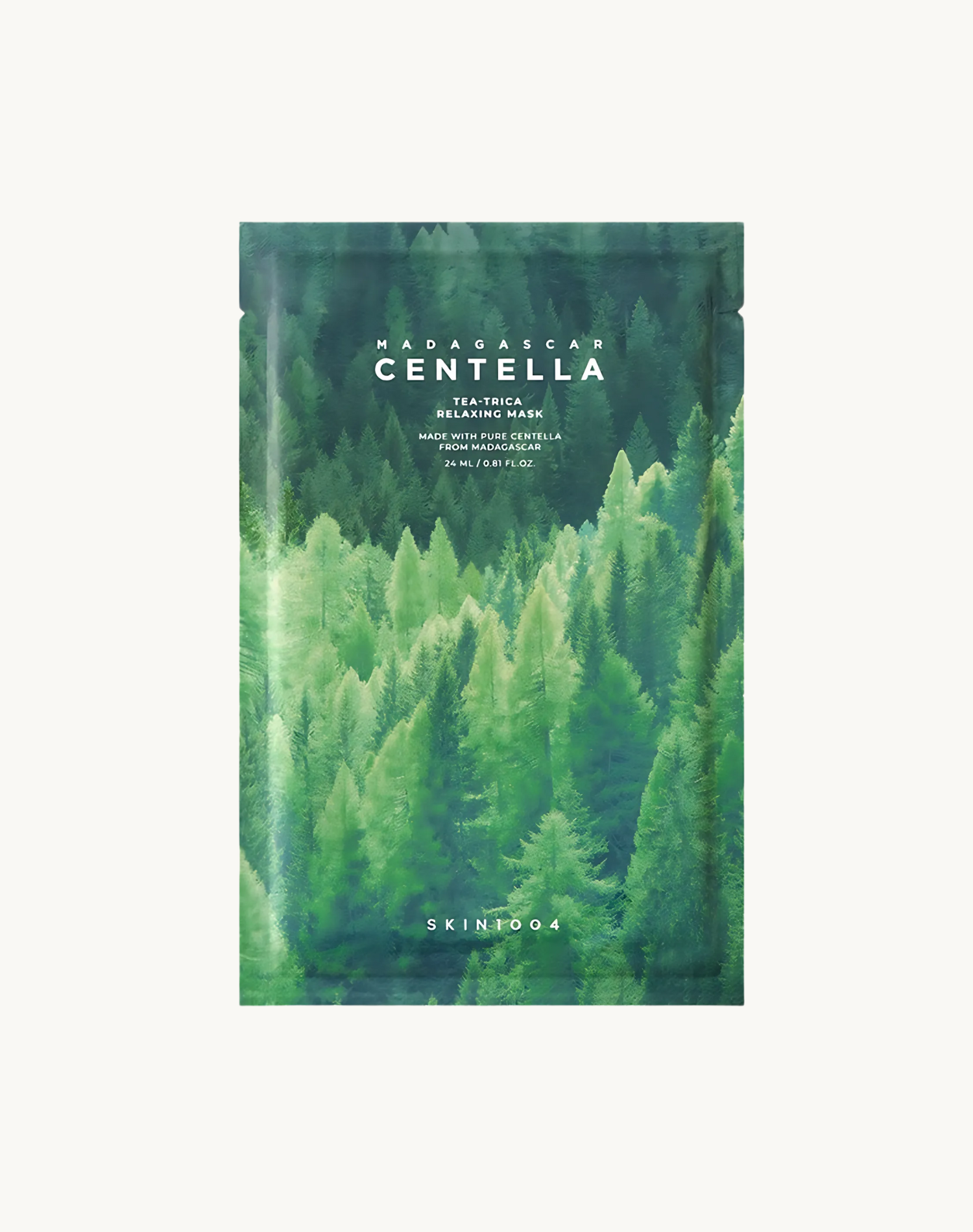 Korean Skincare Skin1004 Madagascar Centella Tea Trica Relaxing Sheet Mask Front