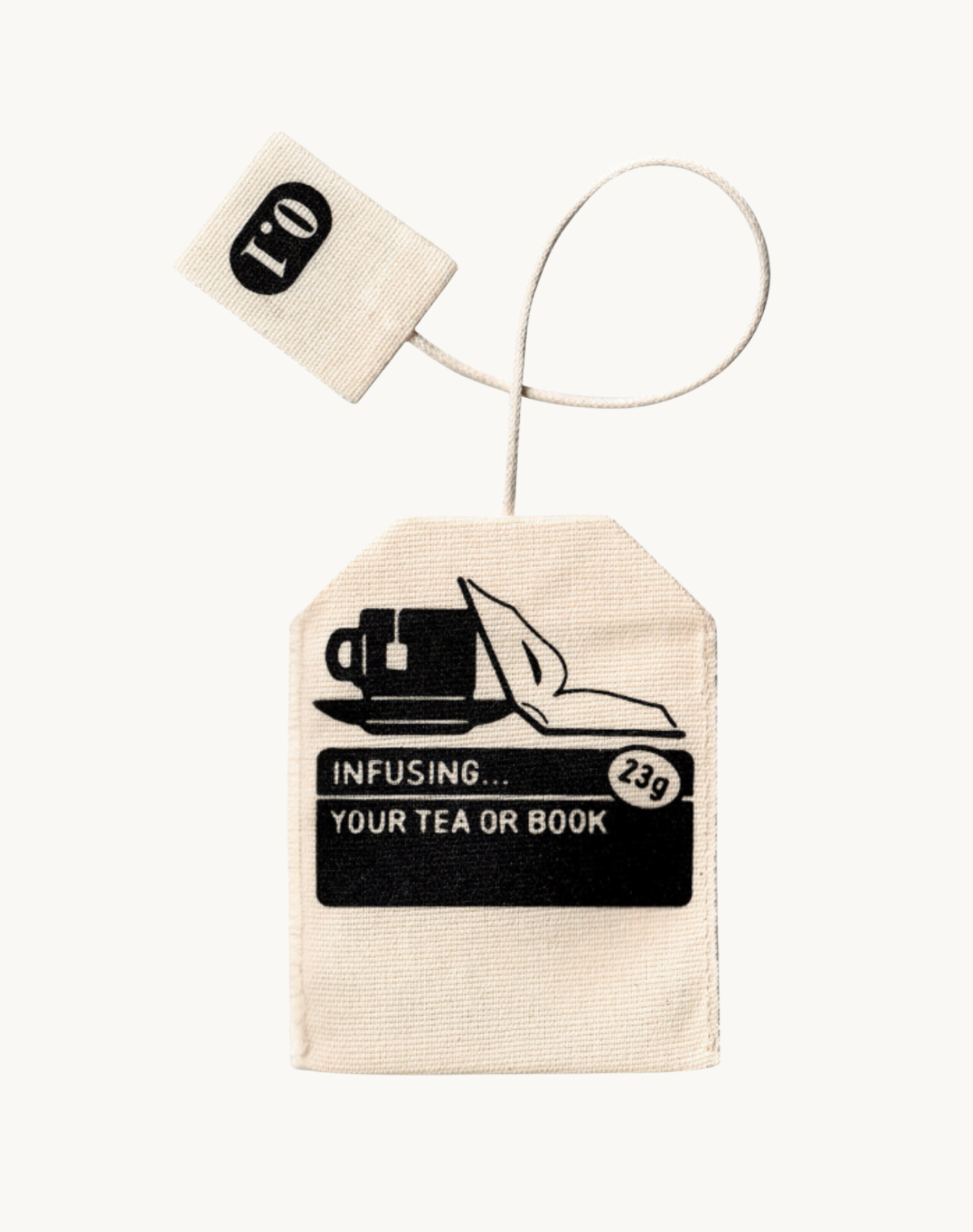 Korean Stationary 0.1 Book Infuser Fabric Teabag Bookmark Reading Back